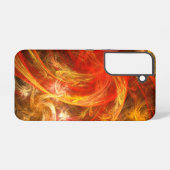 Firestorm Nova Abstracte Kunst Samsung Galaxy Hoesje (Achterkant horizontaal)