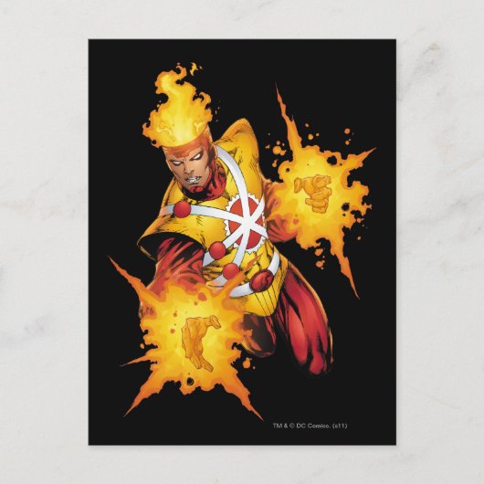 Firestorm Punch Briefkaart (Voorkant)