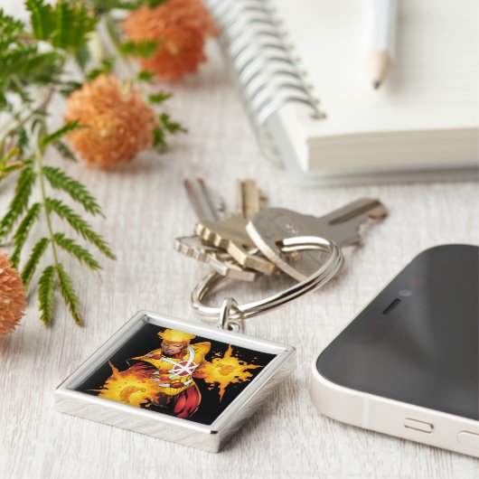 Firestorm Punch Sleutelhanger (Zijkant)