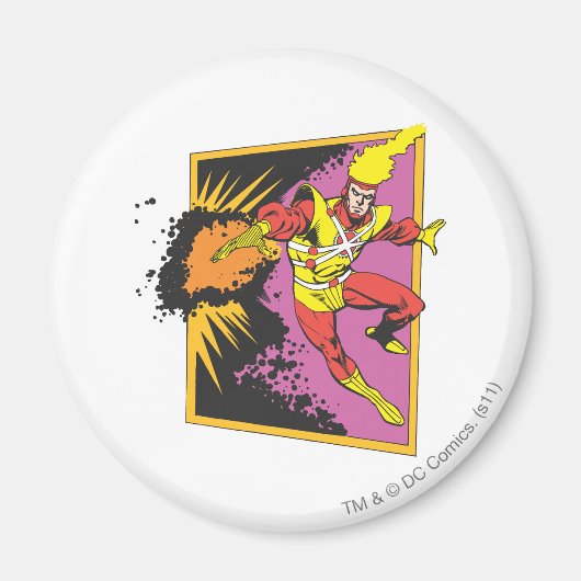 Firestorm Strikes Magneet (Voorkant)