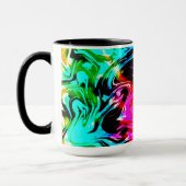 Firestorm Tie Dye, koffie-Mok Mok (Links)
