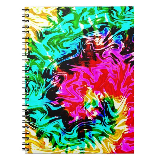 Firestorm Tie Dye, Notitieboek (Voorkant)