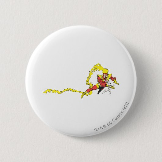 Firestorm Trail of Flames Ronde Button 5,7 Cm (Voorkant)