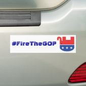 #FireTheGOP bumpersticker (Op auto)