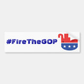 #FireTheGOP bumpersticker (Voorkant)