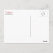 Firetruck bedankt Briefkaart (Achterkant)