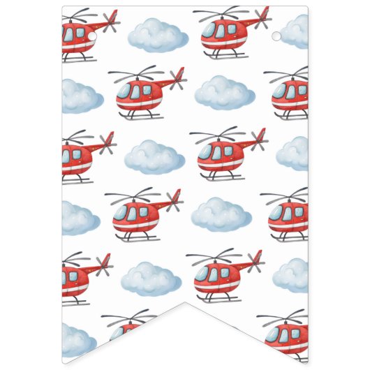 Firetruck Birthday Party Banner (Eerste vlag)