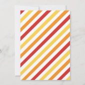 Firetruck Firefighter Kids Birthday Invitation Kaart (Achterkant)