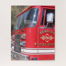 Firetruck Jigzaag Puzzle