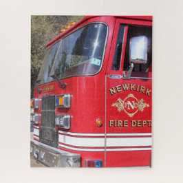 Firetruck Jigzaag Puzzle Legpuzzel