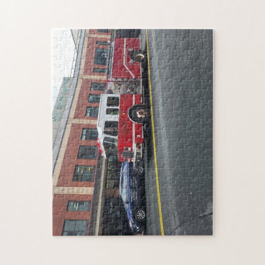 Firetruck Legpuzzel (Verticaal)