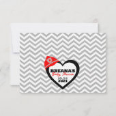 Firetruck vouwen dank u kaarten (Achterkant)