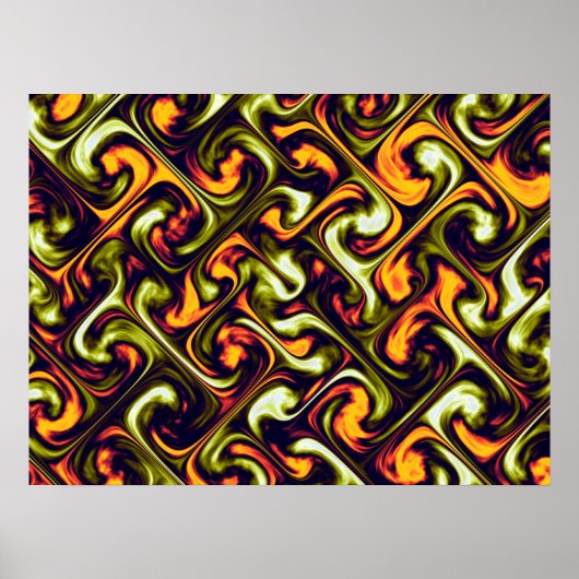 Firewall Fractal Poster (Voorkant)