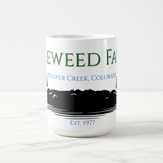Fireweed Boerderij (Whisper Creek) mok (Center)