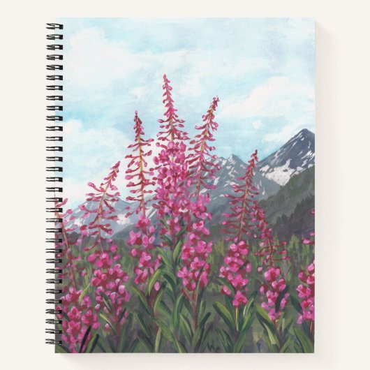 Fireweed-laptop Notitieboek (Voorkant)