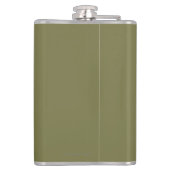 Fireweed & Mountains - Denali Nat'l Park Heupfles (Achterkant)