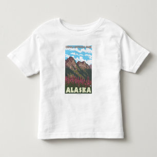 Fireweed & Mountains - Denali Nat'l Park Kinder Shirts