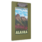 Fireweed & Mountains - Denali Nat'l Park Klembord (Rechts)