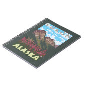 Fireweed & Mountains - Yukon, Alaska Notitieboek (Linkerzijde)