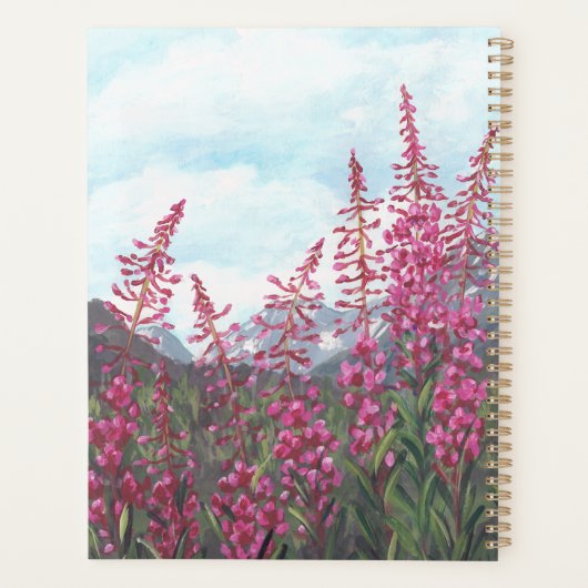 Fireweed Planner (Achterkant)