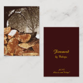 Firewood ATC Visitekaartje (Voorkant / Achterkant)