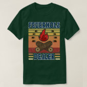 Firewood Dealer Farmer Firewood T-shirt (Design voorkant)