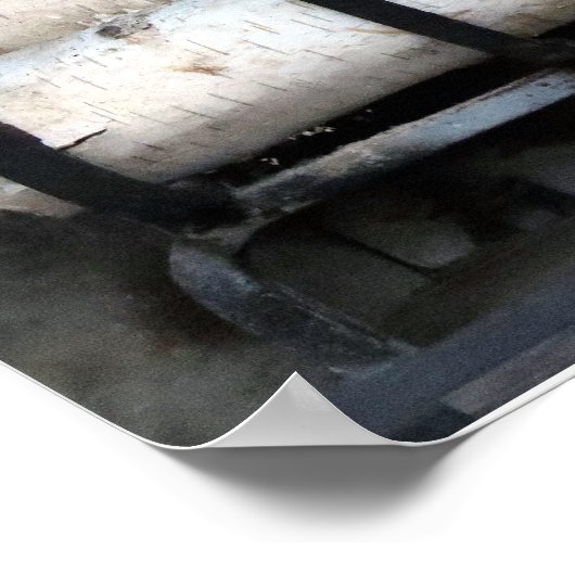 Firewood in het Poster Hearth (Hoek)