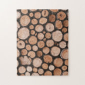 Firewood Logs Legpuzzel (Verticaal)