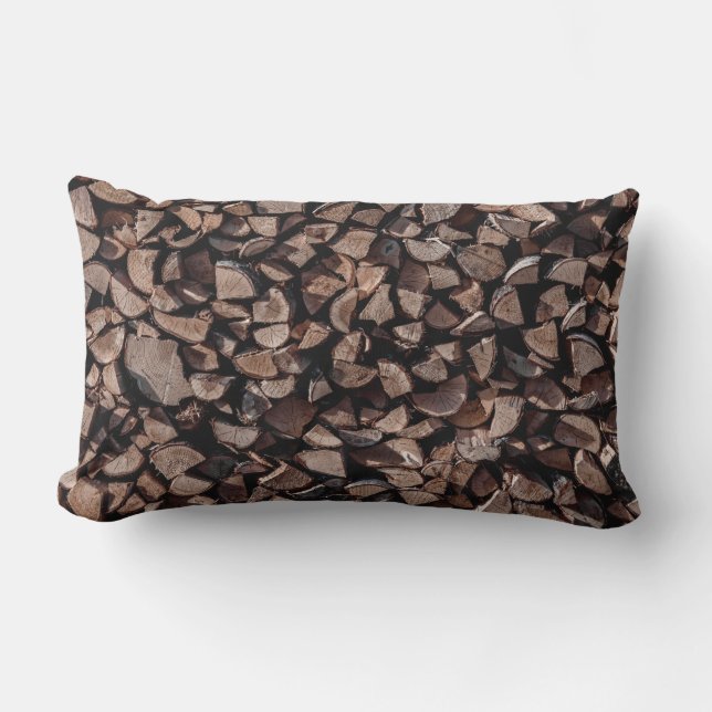 Firewood lot kussen (Voorkant)