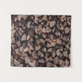 Firewood lot wandkleed (Voorkant (horizontaal))
