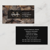 Firewood Monogram Visitekaartjes (Voorkant / Achterkant)