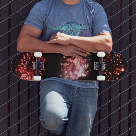FIREWORK EXPLOSION-skateboard Persoonlijk Skateboard (Buiten 3)