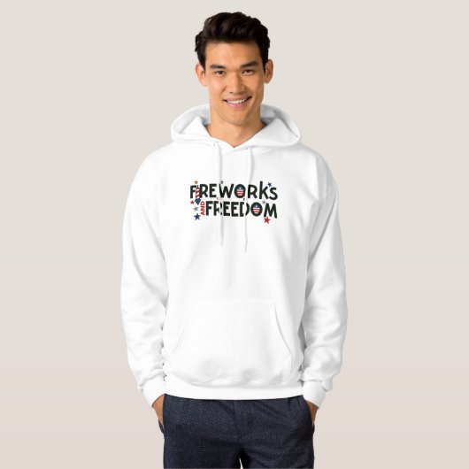 Firework Freedom Hoodies 🇺🇸✨ (Voorkant volledig)