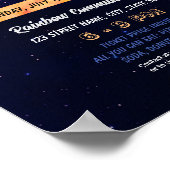 Firework Night Event Flyer poster (Hoek)