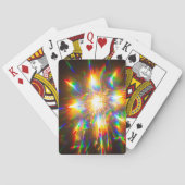 Firework Through 3D Glasses 1  Pokerkaarten (Achterkant)