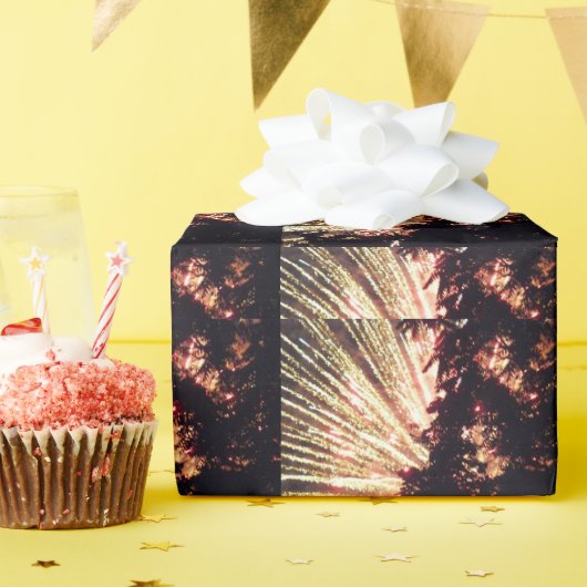 Fireworks 11 matte inpakpapier (Verjaardagsfeest)