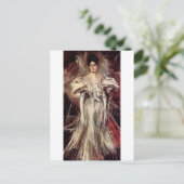 Fireworks (1890) van Giovanni Boldini Briefkaart (Staand voorkant)