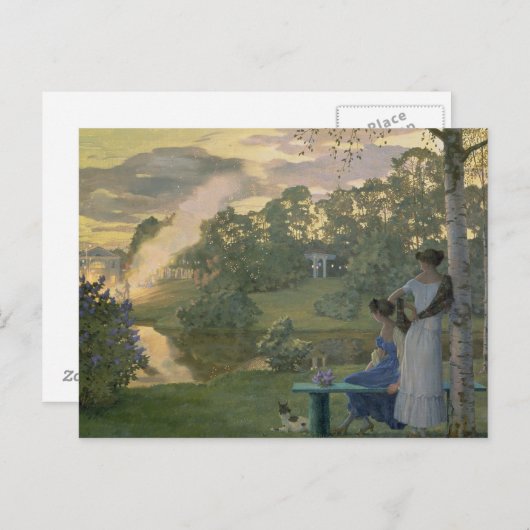 Fireworks, 1922 briefkaart (Voorkant / Achterkant)