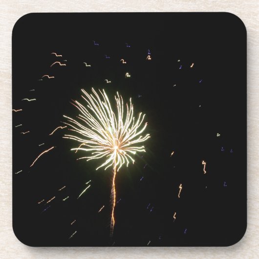 Fireworks 1 bier onderzetter (Voorkant)