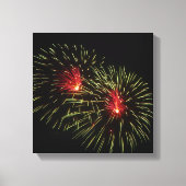 Fireworks 1 canvas afdruk (Voorkant)