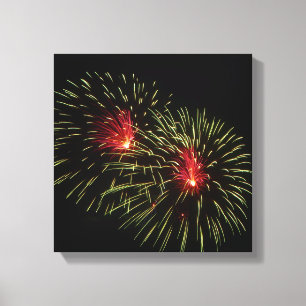 Fireworks 1 canvas afdruk