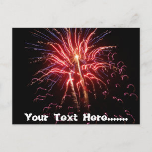 Fireworks 2 briefkaart