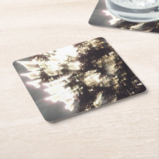 Fireworks 2 papieren onderzetters (Schuin)