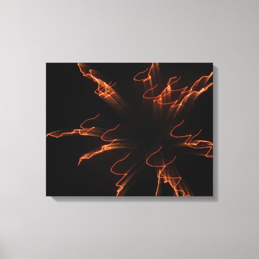 Fireworks 3 canvas afdruk (Voorkant)