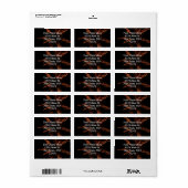 Fireworks 3 etiket (Full Sheet)