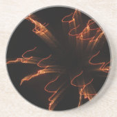 Fireworks 3 zandsteen onderzetter (Voorkant)