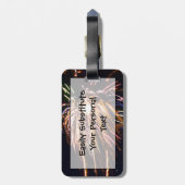 Fireworks 5 Easy ID Personal Bagagelabel (Achterkant verticaal)