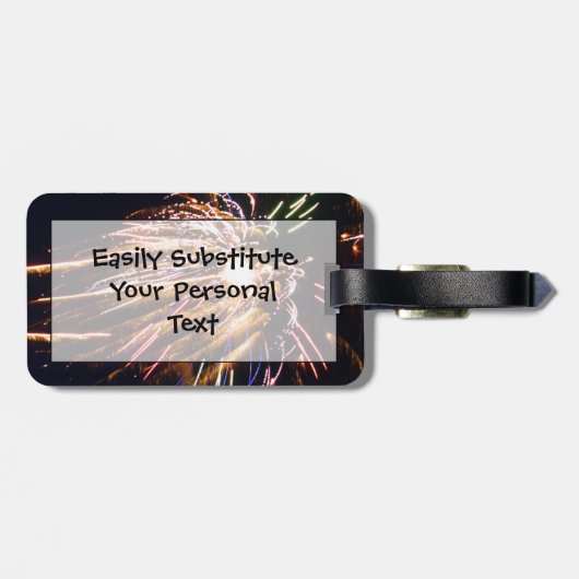 Fireworks 5 Easy ID Personal Bagagelabel (Achterkant horizontaal)