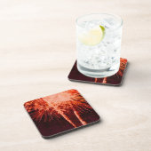 Fireworks Abstract Impressionisme Drankjes Onderzetter (Rechterzijde)