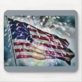 Fireworks-achtergrond Muismat (Voorkant)